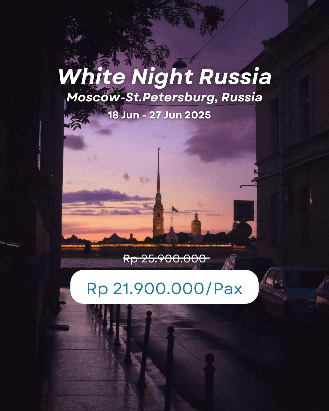 Russia White Night June 2025