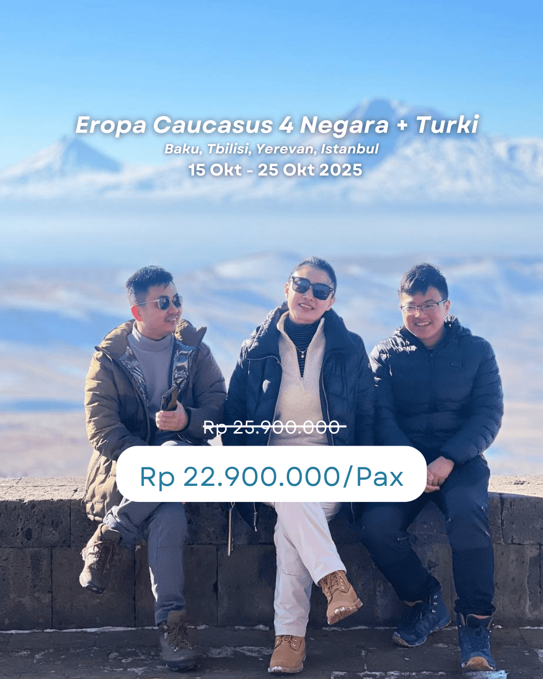 Eropa Caucasus + Turki Oktober