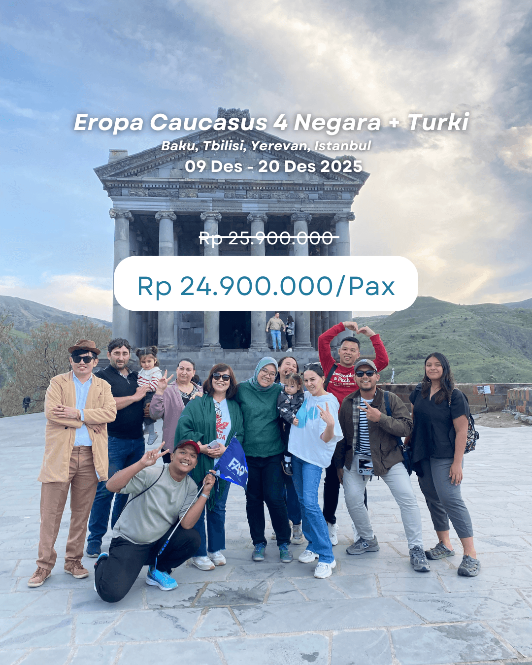 Eropa Caucasus + Turki Desember